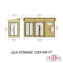 Lela Summerhouse With Storage
