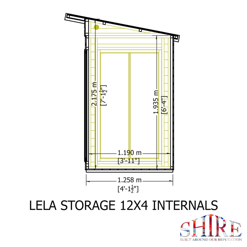 Lela Summerhouse With Storage