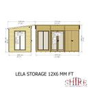 Lela Summerhouse With Storage