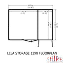 Lela Summerhouse With Storage