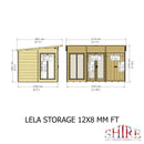 Lela Summerhouse With Storage