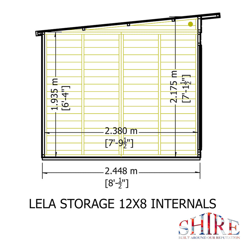 Lela Summerhouse With Storage
