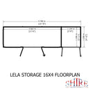 Lela Summerhouse With Storage