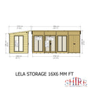 Lela Summerhouse With Storage