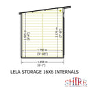 Lela Summerhouse With Storage