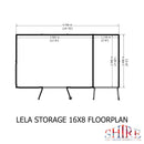 Lela Summerhouse With Storage