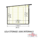 Lela Summerhouse With Storage