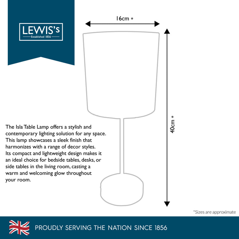 Lewis's Isla Table Lamp