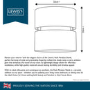 Lewis's Nola Pendant Shade