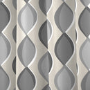 Fusion Lennox Eyelet Curtains in Grey