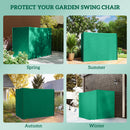 Outsunny 3 Seater Garden Swing Cover, Windproof And Anti-UV