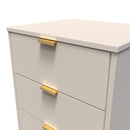 Breda Ready Assembled 5 Drawer Tallboy in Kashmir Matt