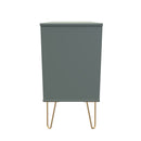 Breda Ready Assembled 3 Drawer Chest in Reed Green