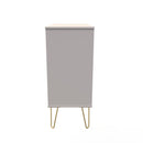 Breda Ready Assembled 4 Drawer Chest in Kashmir Matt