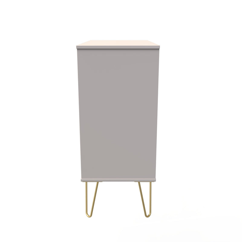 Breda Ready Assembled 4 Drawer Chest in Kashmir Matt