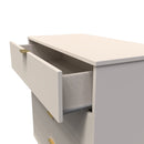 Breda Ready Assembled 4 Drawer Chest in Kashmir Matt