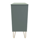 Breda Ready Assembled 4 Drawer Chest in Reed Green