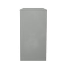 Breda Ready Assembled 4 Drawer Vanity in Dusk Grey