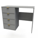 Breda Ready Assembled 4 Drawer Vanity in Dusk Grey