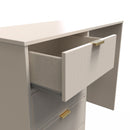 Breda Ready Assembled 4 Drawer Vanity in Kashmir Matt