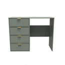 Breda Ready Assembled 4 Drawer Vanity in Reed Green