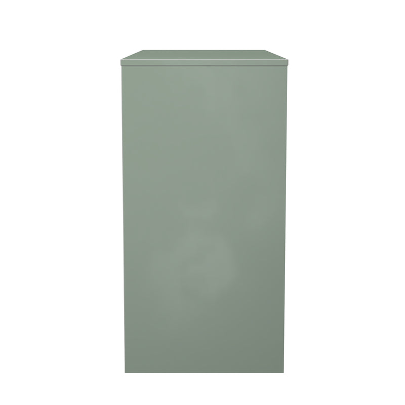 Breda Ready Assembled 4 Drawer Vanity in Reed Green