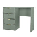 Breda Ready Assembled 4 Drawer Vanity in Reed Green