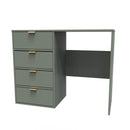 Breda Ready Assembled 4 Drawer Vanity in Reed Green
