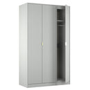 Breda Ready Assembled 3 Door Wardrobe in Dusk Grey