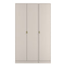 Breda Ready Assembled 3 Door Wardrobe in Kashmir Matt