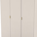 Breda Ready Assembled 3 Door Wardrobe in Kashmir Matt