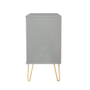 Breda Ready Assembled 3 Drawer TV Unit in Dusk Grey