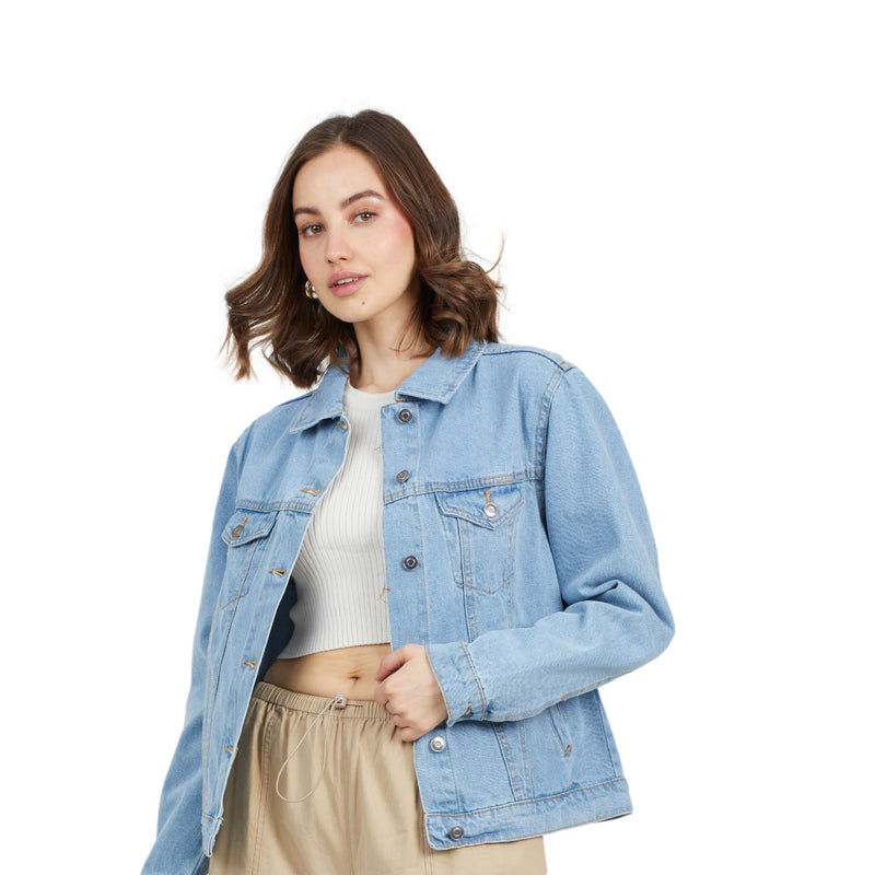 Brave soul denim jacket sales