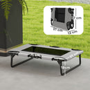 PawHut Raised Dog Bed With Breathable Mesh For Dogs