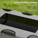 PawHut Raised Dog Bed With Breathable Mesh For Dogs
