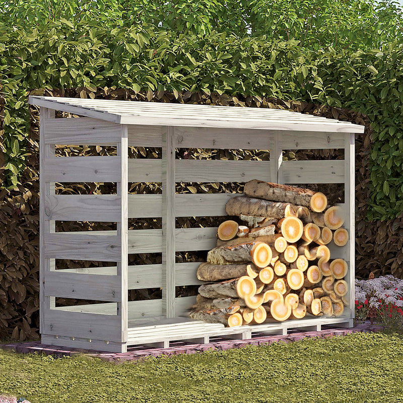 Pressure Treated Log Store