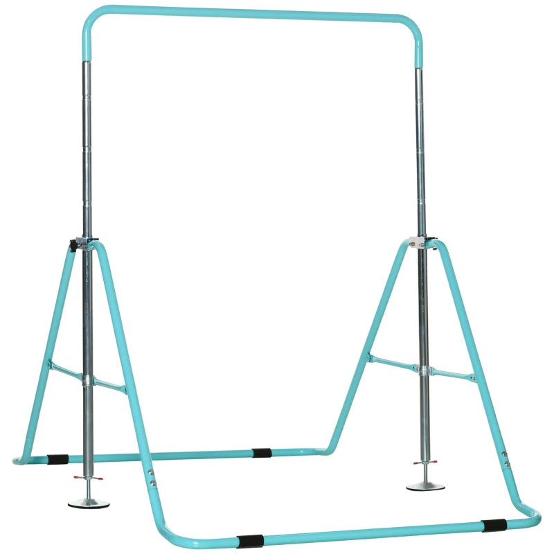 HOMCOM Kids Gymnastics Bar - Green