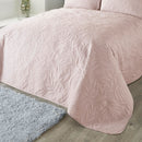 Serene Luana Bedspread in Blush