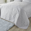 Serene Luana Bedspread in Silver