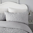 Serene Luana Duvet Cover Set in Silver