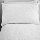 Serene Luana Duvet Cover Set in White