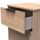Calgary Ready Assembled 2 Drawer Bedside Cabinet in Bardolino Oak