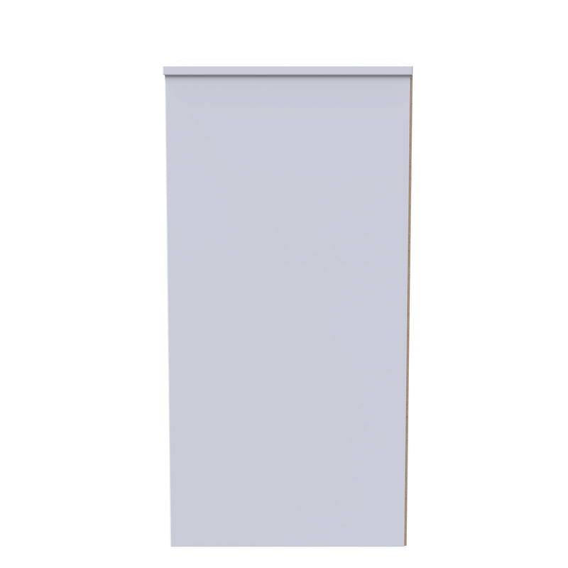 Calgary Ready Assembled 3 Drawer Midi Deep Chest in White Matt