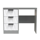 Calgary Ready Assembled Vanity in White Matt & Dusk Grey