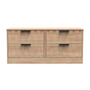 Calgary Ready Assembled 4 Drawer Bed Box in Bardolino Oak