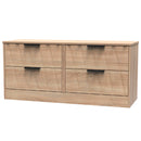 Calgary Ready Assembled 4 Drawer Bed Box in Bardolino Oak