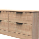 Calgary Ready Assembled 4 Drawer Bed Box in Bardolino Oak