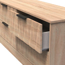 Calgary Ready Assembled 4 Drawer Bed Box in Bardolino Oak