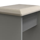 Calgary Ready Assembled Stool in Dusk Grey
