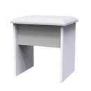 Calgary Ready Assembled Stool in White Matt